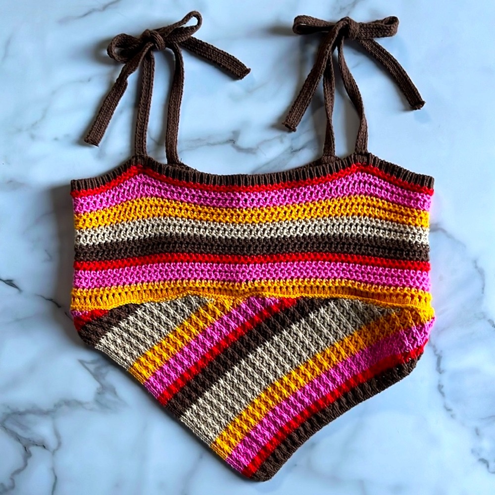 ⚡️NEW Urban Outfitters Crocheted Crop Top